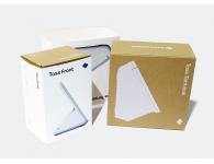 Brown paper color box